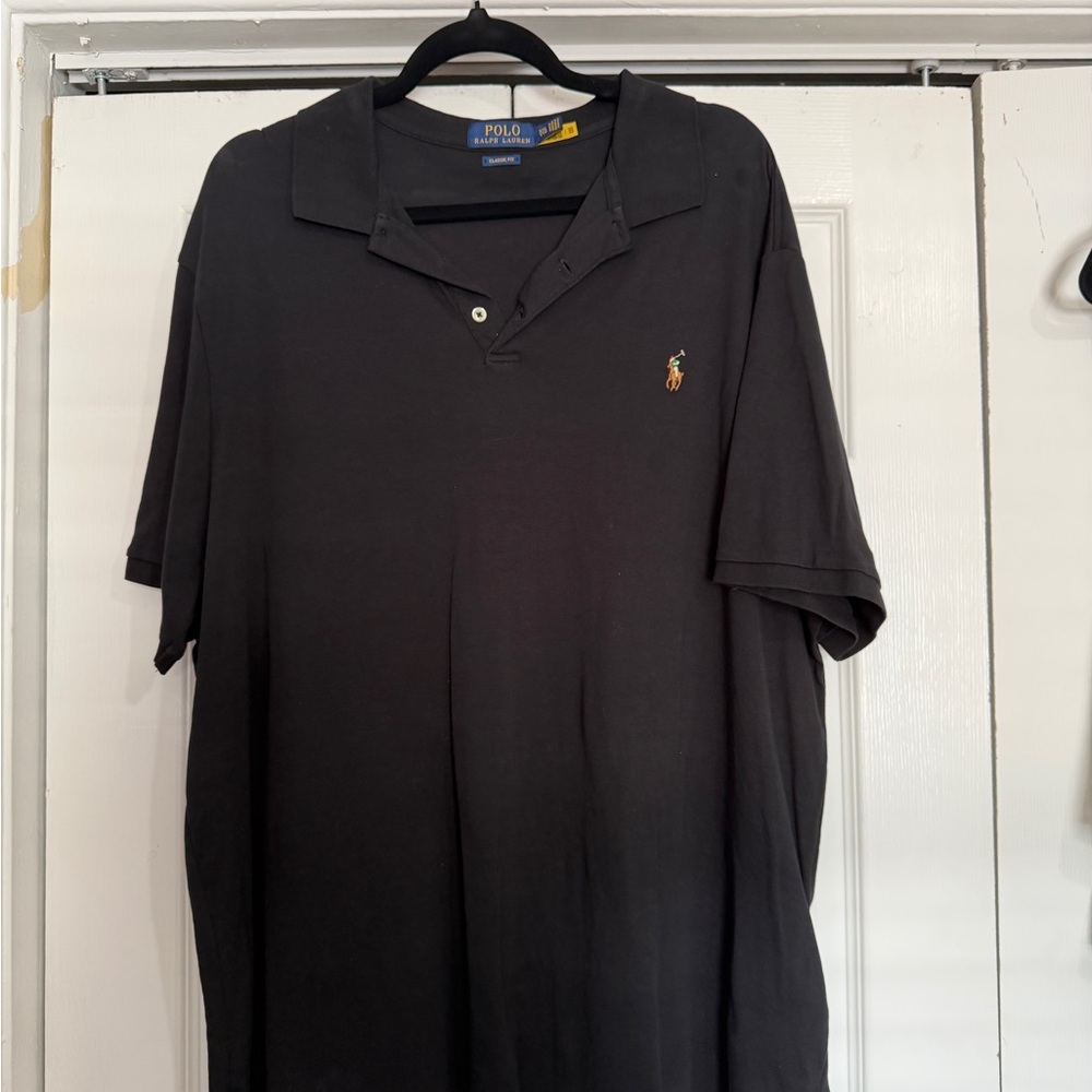 Polo Ralph Lauren Classic Fit Black Polo Shirt